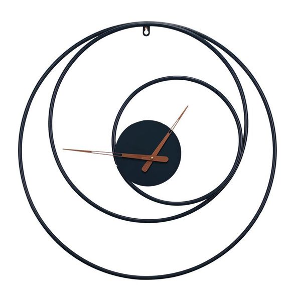 

nordic luxury wall clock metal living room decoration black watches home decor creative art kitchen clocks my melody gift