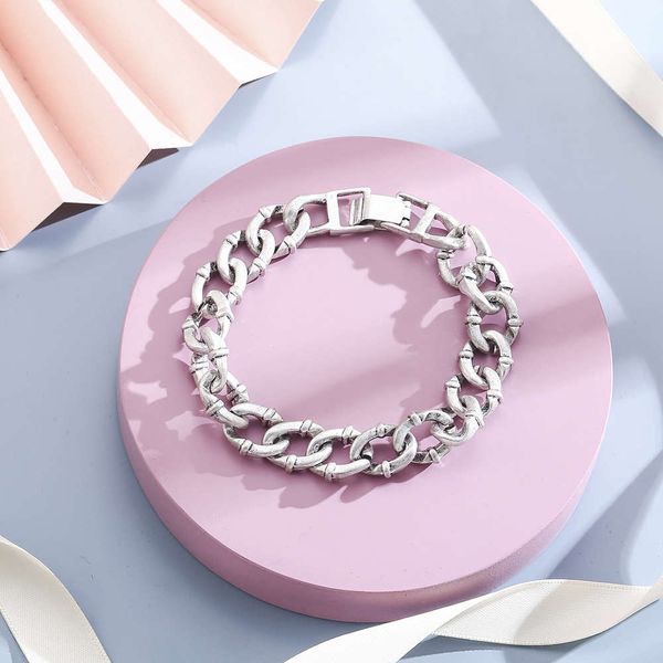 

bracelet punk hip hop bracelet for women, Golden;silver
