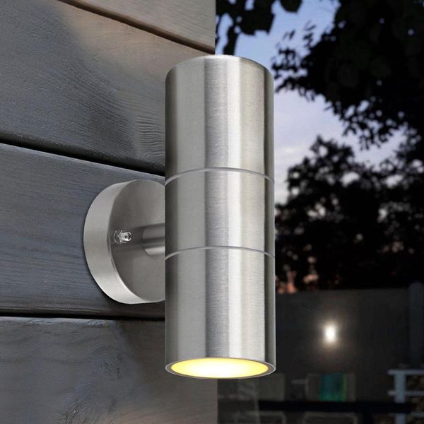 

wall lamps 6w 10w led light stainless steel outdoor waterproof ip65 modern decoration park landscape room porch garden lamp