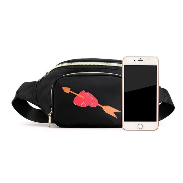

women lady bags waterproof nylon belt bag fashion waist