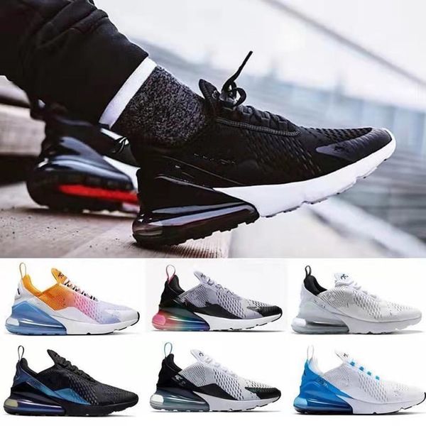 

am 270 running shoes for women men triple white unc fuchsia volt black anthracite barely rose university red blue olive 270s vapmox vapors 2