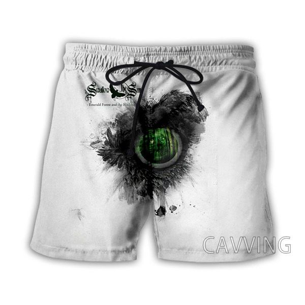 

men's shorts cavving 3d printed swallow the sun summer beach streetwear quick dry casual sweat for women/men, White;black