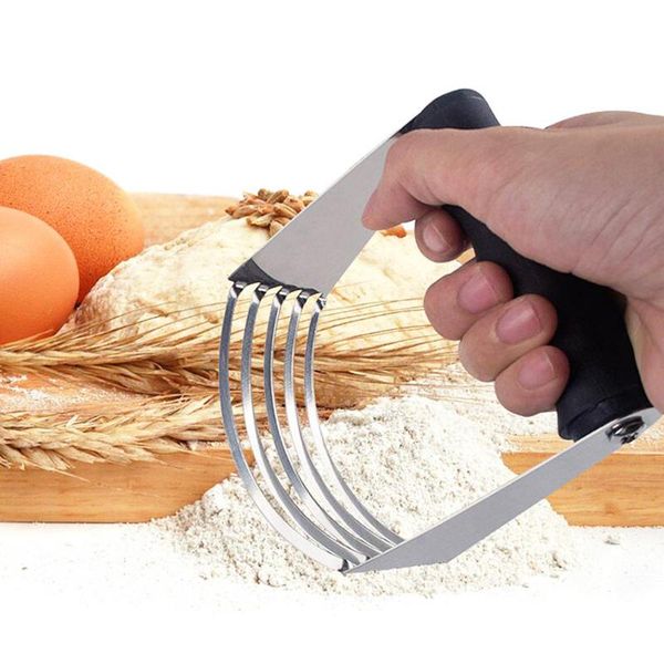 

stainless steel flour mixer butter baking powder dough blender gadget pastry cutter diy kitchen tool & tools