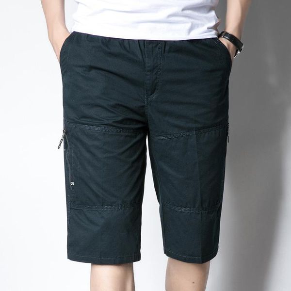 

men's shorts cargo army camouflage tactical joggers men cotton loose work casual short pants plus size 5xl s31o, White;black
