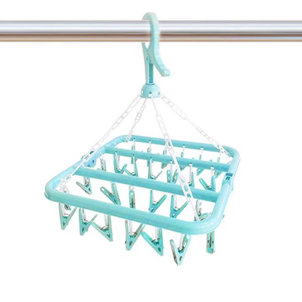 

laundry bags 32 clip plastic underwear sock hanger clothes towel dryer organizer rack and clamp so that the can no longer