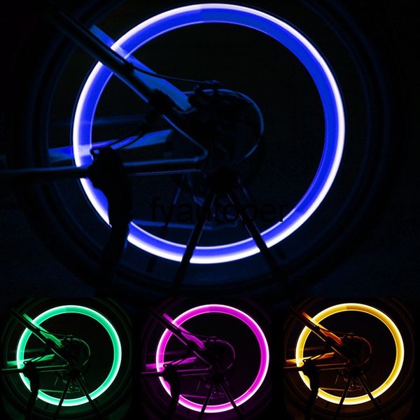 Neonlampe, LED-Licht, Stabtyp, Mountainbike-Licht, Autoreifen, Ventilkappe, dekorative Laterne, Radspeichen, Lampe, 2 Stück, 250 Stück