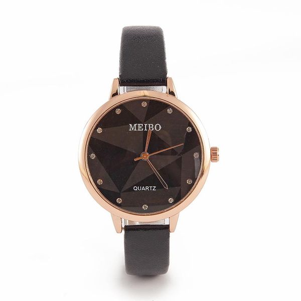 

wristwatches 2021 dignity fashion ladies watches womenwomen's round dial quartz wrist watche womens, Slivery;brown