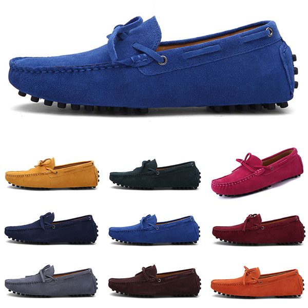 

men casual shoes Espadrilles triple black navy brown wine red green khaki Orange mens sneakers outdoor jogging walking fifty five