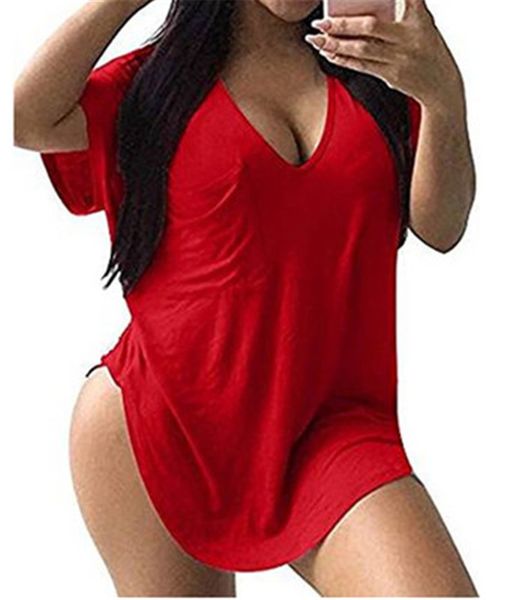 

women v-neck plus size t-shirts fashion trend summer quick dry short sleeve tees designer female thin long style casual loose tshirt, White