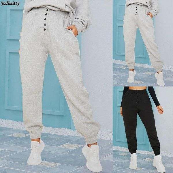 

women's pants & capris drawstring cargo pant streetwear casual sweatpant autumn korean style wide leg harajuku baggy high waisted vinta, Black;white