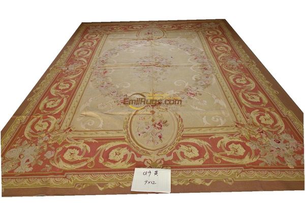 

carpets french chic luxury wool knitting Â antique aubusson carpet needle oriental hand-knotted