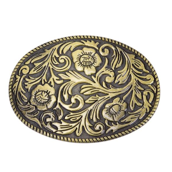 

belts fashion western vintage flower men's belt buckles cowboy native, Black;brown