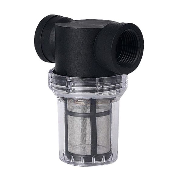 

watering equipments 80 mesh garden hose filter attachment for pipeline washers pump inlet 3/4 inch connector accessories