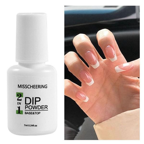 

nail art kits 7ml beauty dipping powder gel natural air dry activator base no need uv light treatment