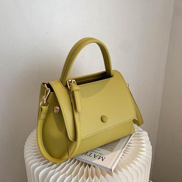 

evening bags simple pu leather solid color shoulder bag women's 2021 fashion designer handbags travel messenger