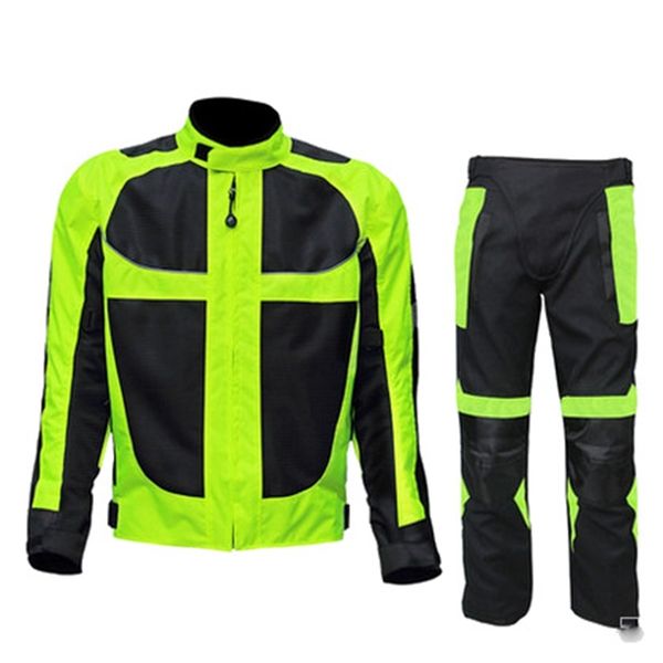 

riding cube summer winter riding men's and women's knight racing fall proof motorcycle suit, Black;white