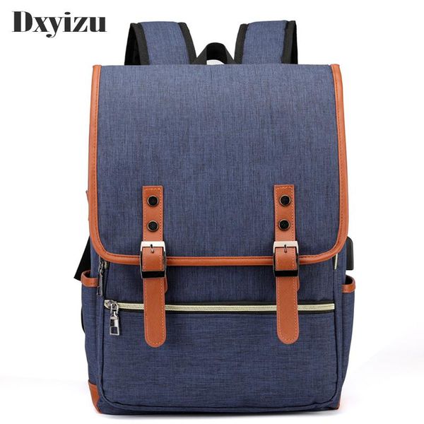 

backpack vintage men oxford backpacks school bags for teenagers boys girls large capacity lapleisure travel bag pack