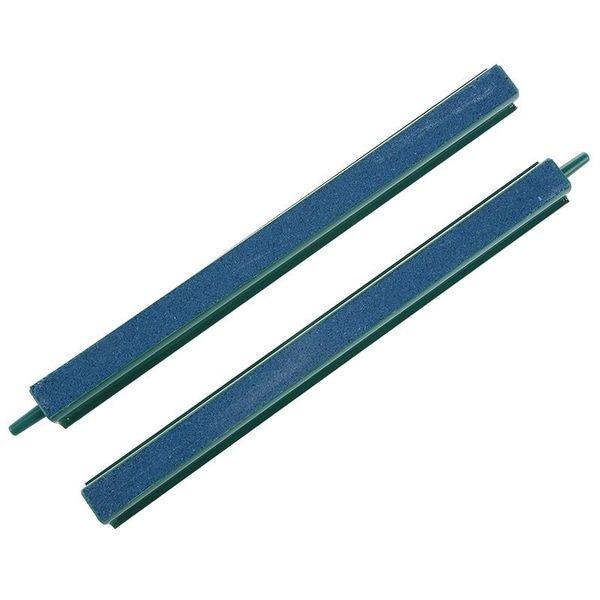

air pumps & accessories 2 pcs fish tank bubble aeration bar 8" green blue
