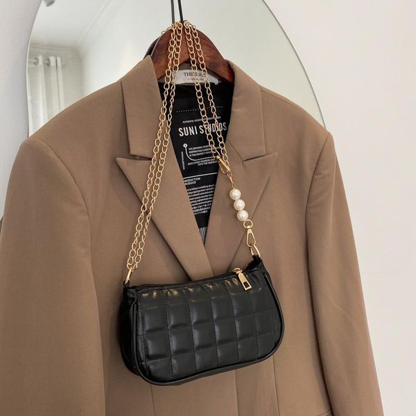 

evening bags korean black womens girl lady cute crossbody shoulder chain bag pu leather ladies hand tote purse handbag bolsas feminina