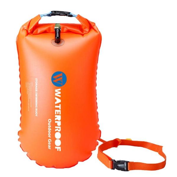

life vest & buoy swim waterproof bubble swimming clothes storage bag