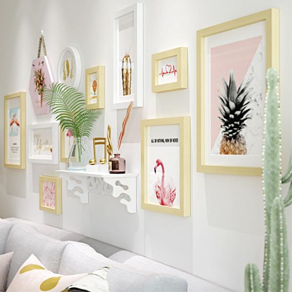 

frames and mouldings sufeile solid wood po frame modern home combination decor wall restaurant living room cafe d50