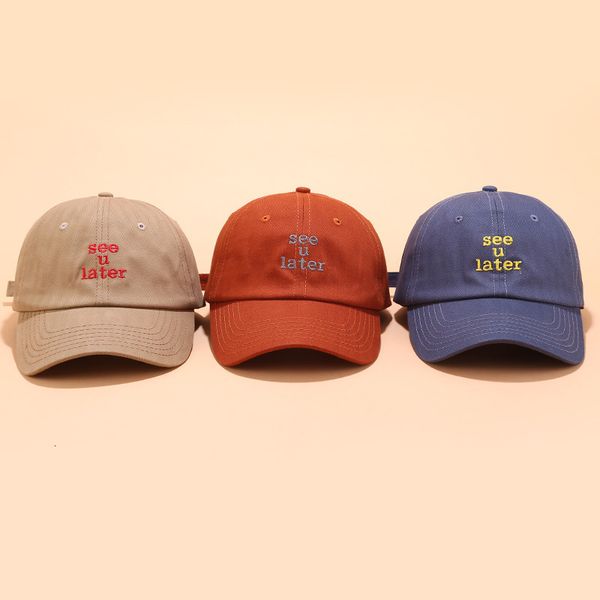 

fashion new seeulater embroidered baseball cap for women, Blue;gray