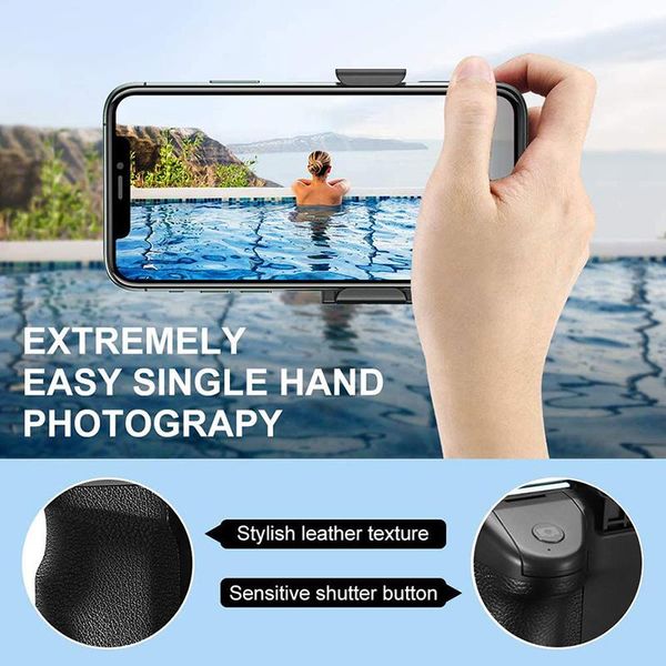 

selfie monopods wireless bluetooth-comptable smartphone handle grip phone stabilizer stand holder shutter release 1/4 screw