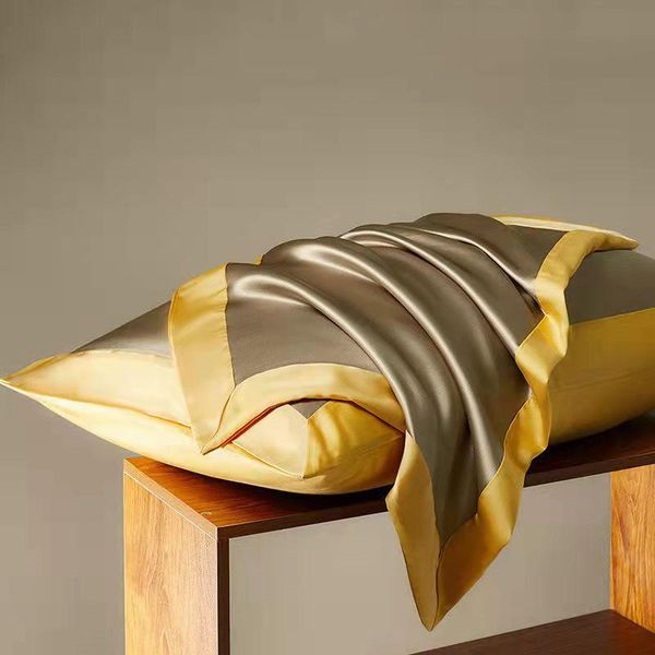 

pillow case 1pcs real silk pillowcase high-quality 22 mm 100% mulberry tencel bed 48x74cm bedding