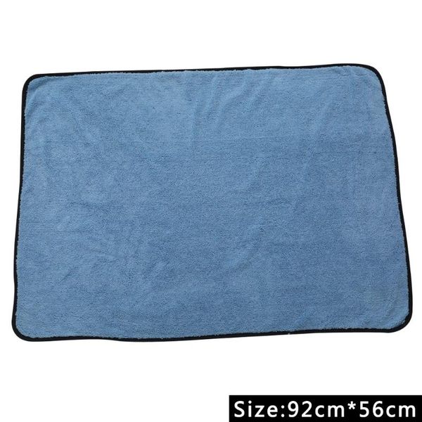 

car sponge large microfiber drying towel cleaning cloths cloth auto care 90x60cm blue t21e