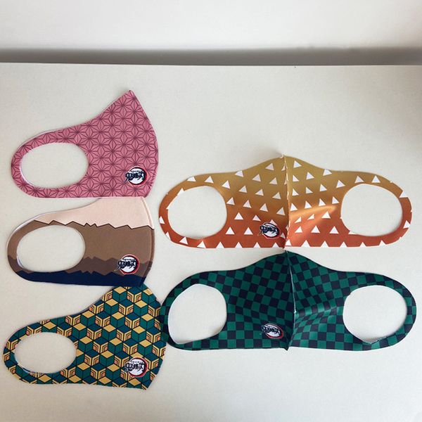 

masks cartoon guimiezhiren printed can be washed with water