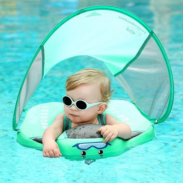 

life vest & buoy bobora baby infant soft solid non-inflatable float relaxing swimming ring children waist pool floats smart swim trainer sw