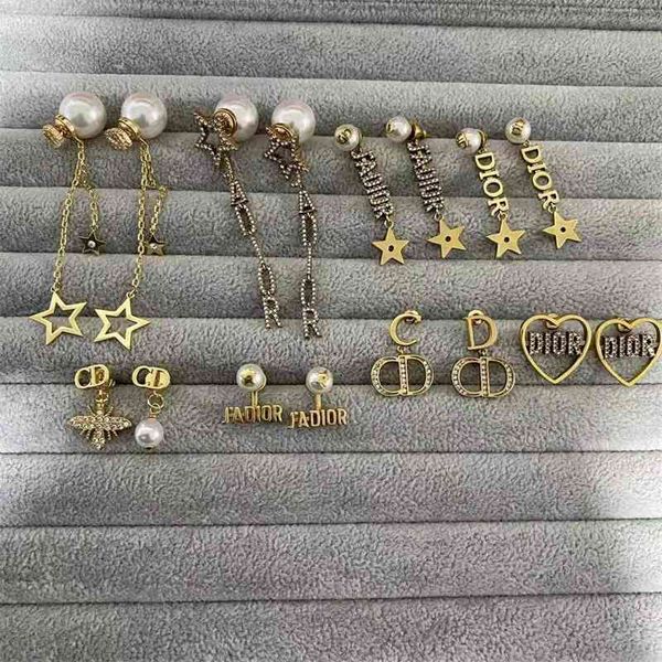 

70% off 75% off outlet online dijia family letter female non small fragrance wheat tassel long asymmetric earrings, Golden