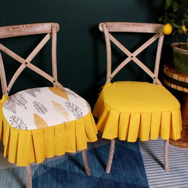 

chair covers american simple cover cushions home solid color restaurant banquet decoration cushion removable washable