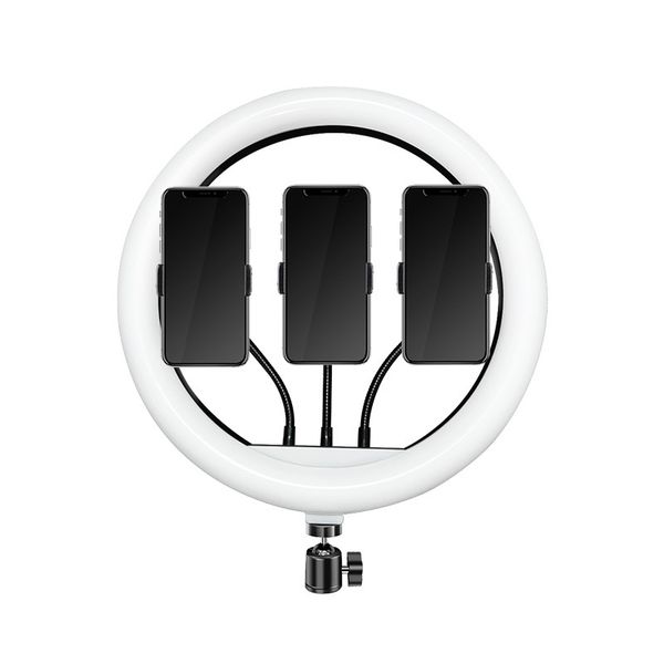 

mobile live broadcast bracket 36cm tripod anchor led ring meiyan 14 inch fill light
