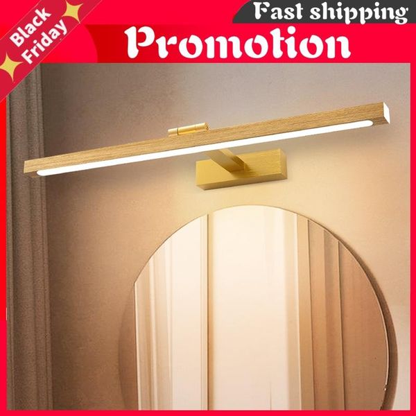 

wall lamps led lamp for bathroom brushed aluminum mirror lighting vanity modern light fixture indoor