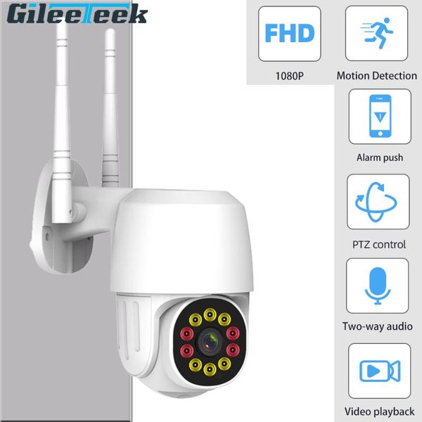 

cameras h.264 wireless video camera 1080p hd night vision ptz control monitor alarm push voice intercom ap security outdoor cam