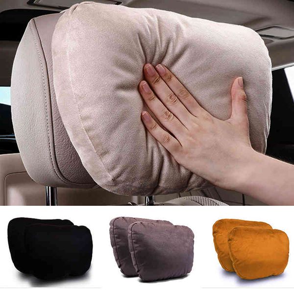 

headrest support seat pillow for maybach design s class soft universal adjustable car pillows neck rest cushion