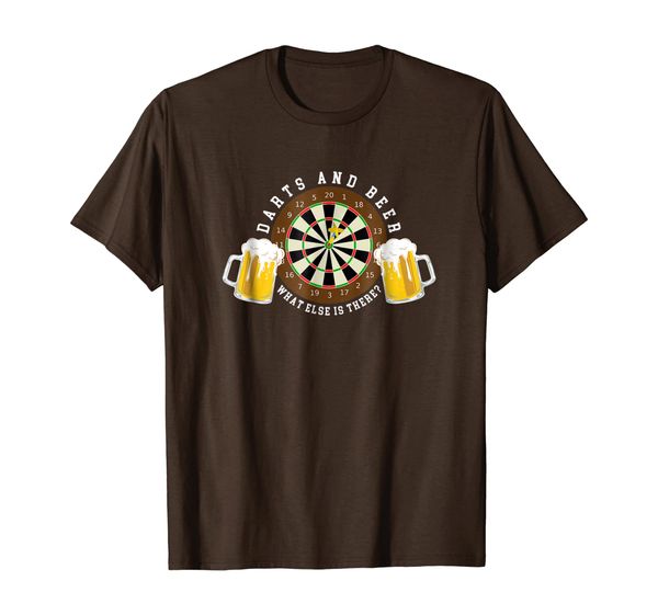 

funny darts t-shirt gift darts and beer | men women gift, White;black