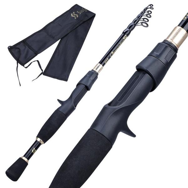 

boat fishing rods rod ultralight weight spinning/casting carbon fiber 1.8-2.4m tackle