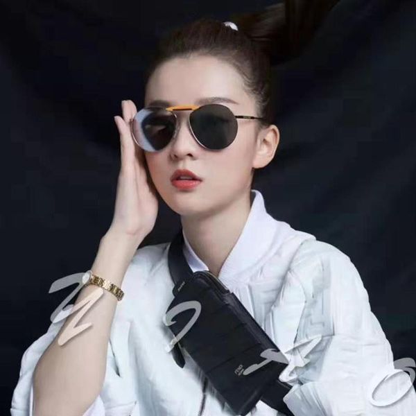 

sunglasses female stars style glasses 2021 large frame internet round personalized ladies' face korean, White;black