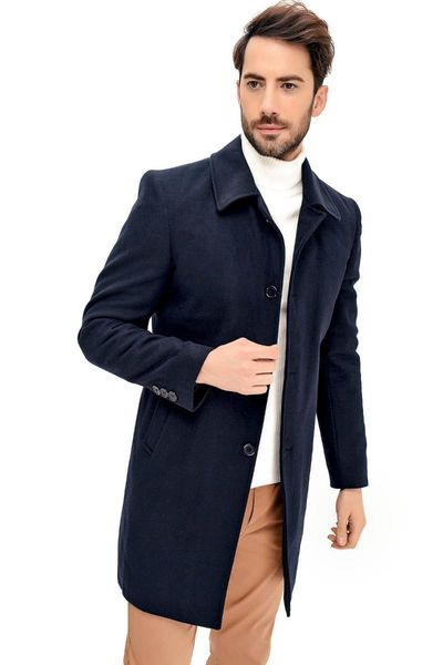 

men's jackets dewberry men 's black overcoat-1020001 p8364, Black;brown