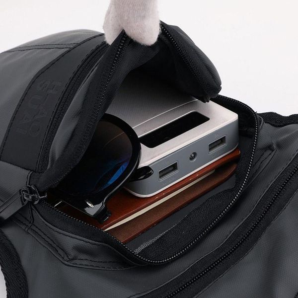 

waist bags d0ud men nylon motorcycle hip belt fanny pack riding travel shoulder messenger crossbody thigh drop leg bag