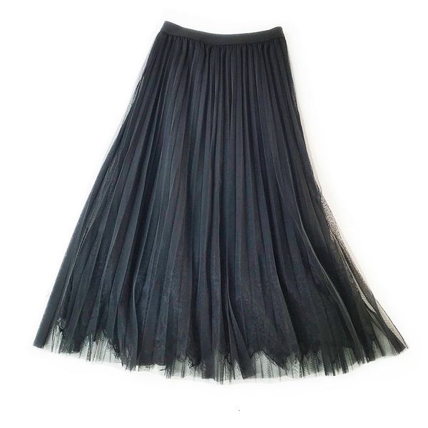 

korean women lace high waist skirt womens sweet fashion harajuku skirts rx29, Black