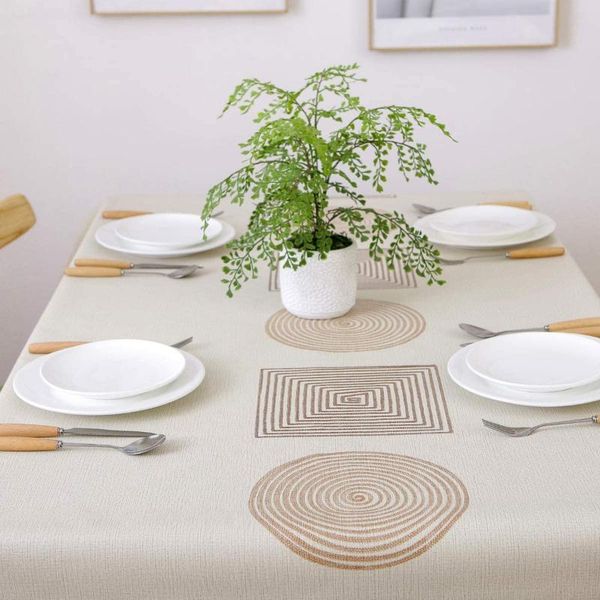 

table cloth wipeable tablecloth for square round heavy duty pvc kitchen dining