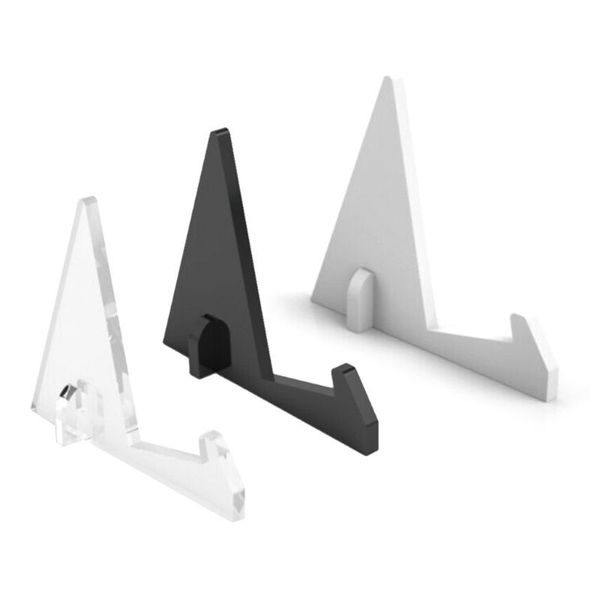 

crystal book stands / acryl display stand / retail book holder/cookbook holder
