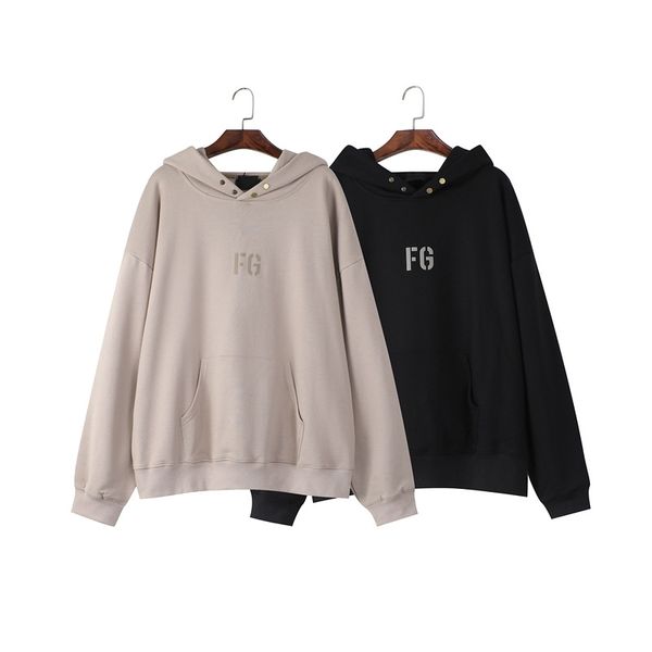 

tide brand fear of god fog essentials 4th season lamb wool sweater, Black