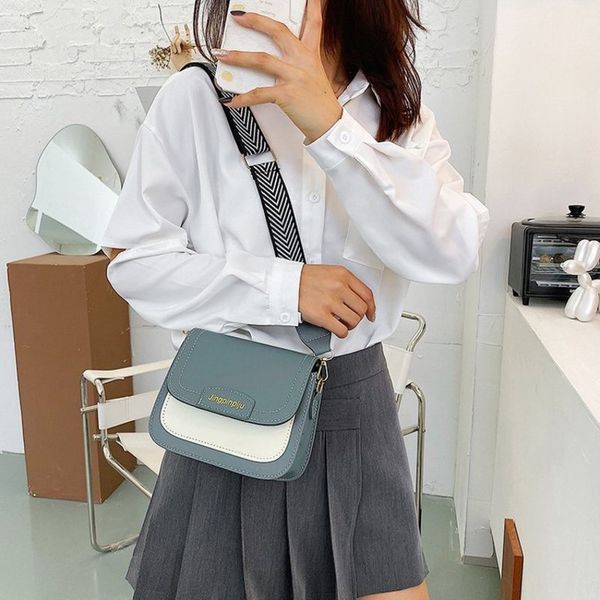 

Single Fashion New Style Texture Shoulder Trend Small Square Simple Women's Messenger Bag