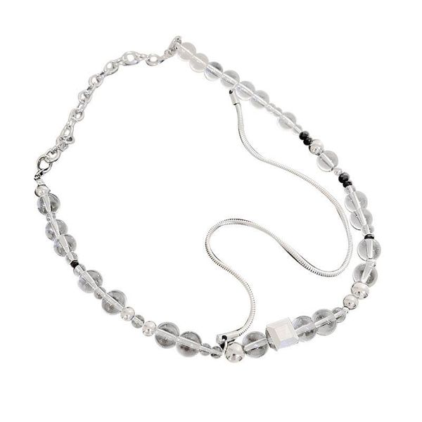 

chokers womens double layer necklace 2021 fashion clavicle chain choker beautiful jewelry accessories for women girls, Golden;silver