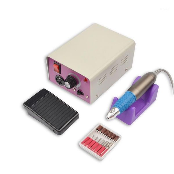 

electric nail drill machine 30000rpm 65w cutter art equipment pedicure manicure milling tools1