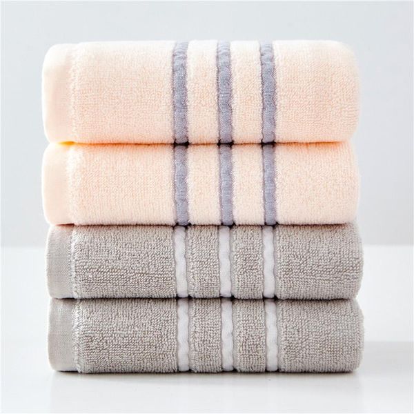 

towel pure cotton bathroom solid color bath for adults face hand towels terry washcloth travel sport 2pc/3pc/4pc